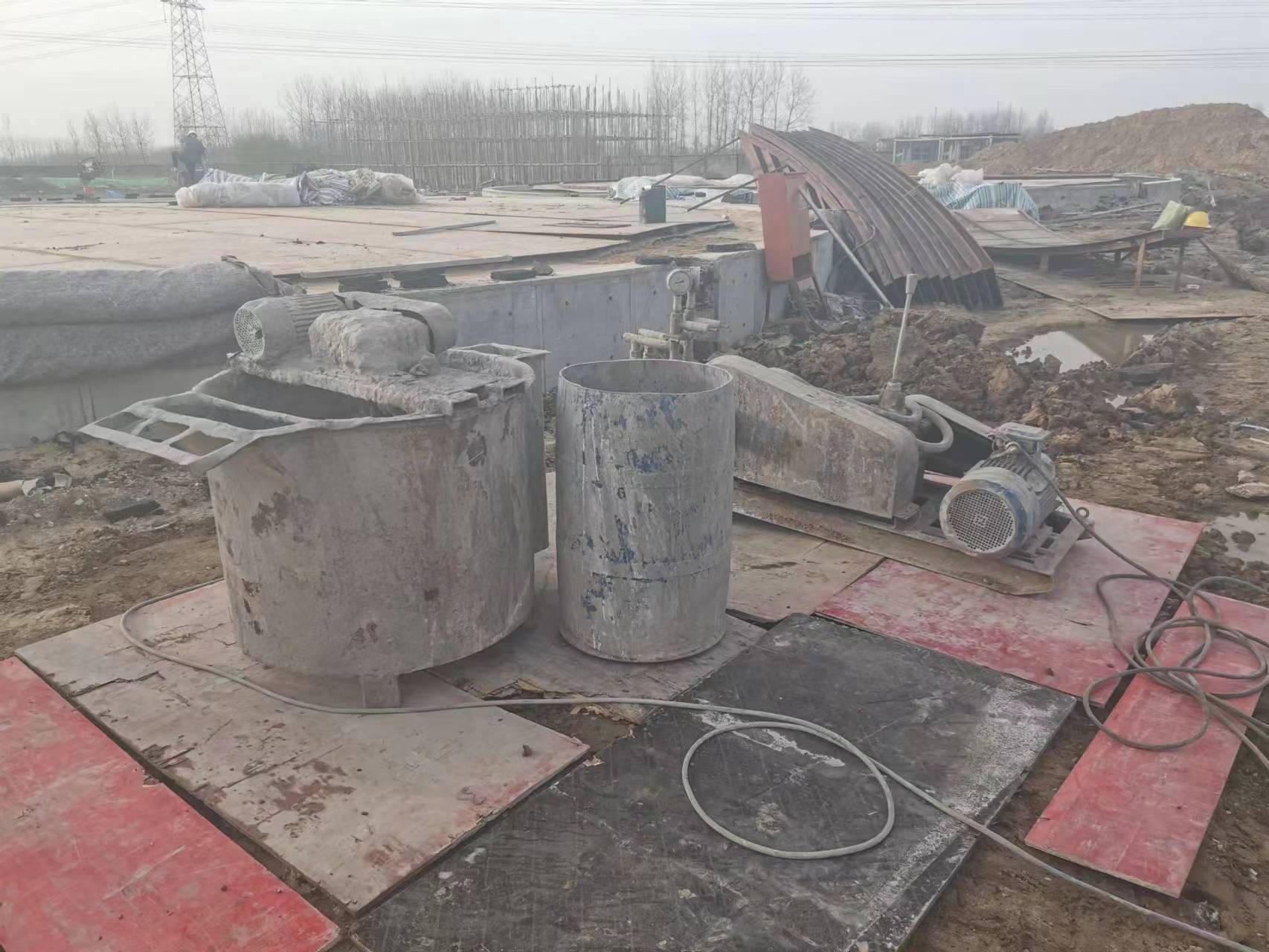 珠晖设备基础注浆