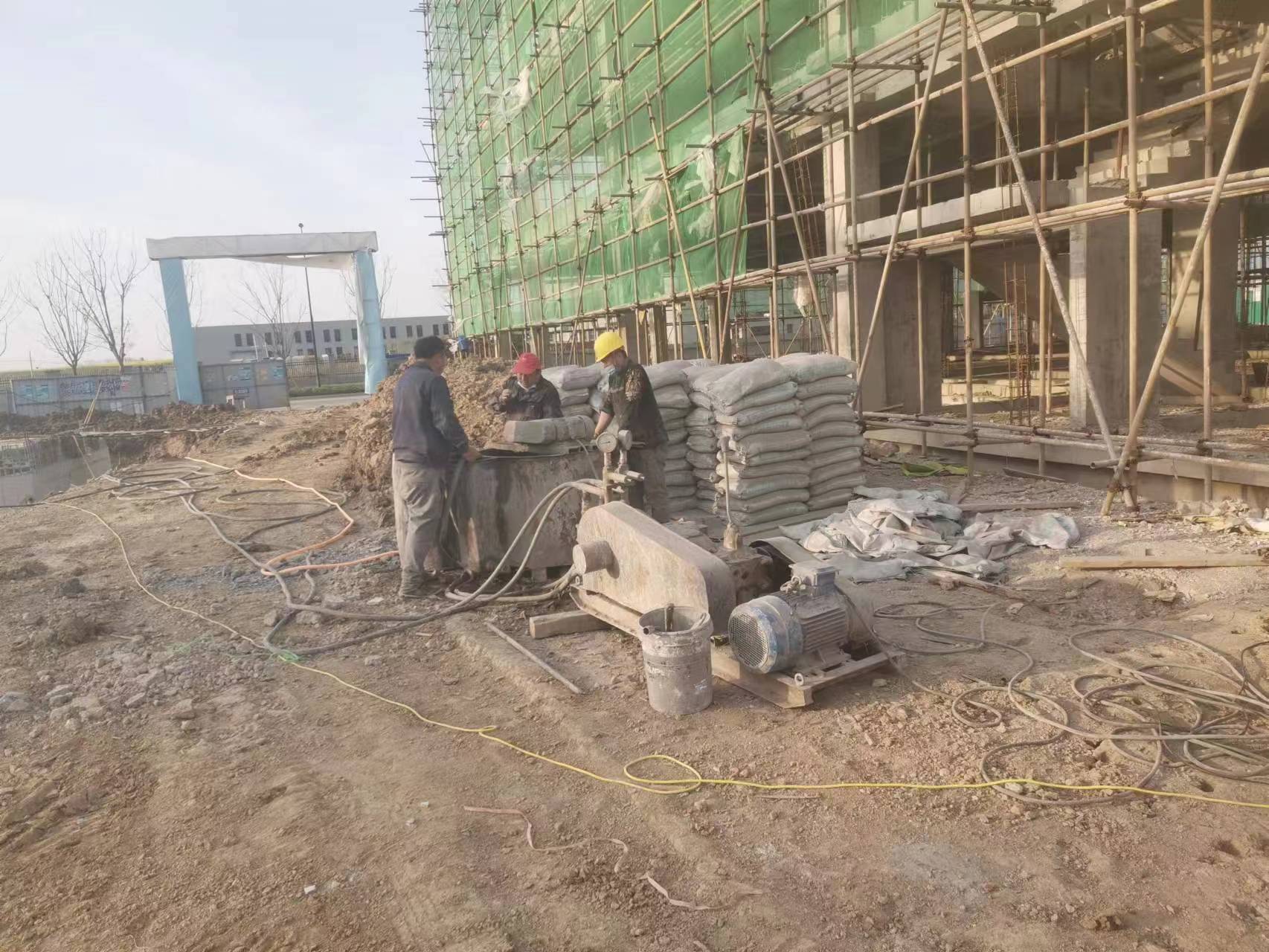 珠晖别墅下沉注浆